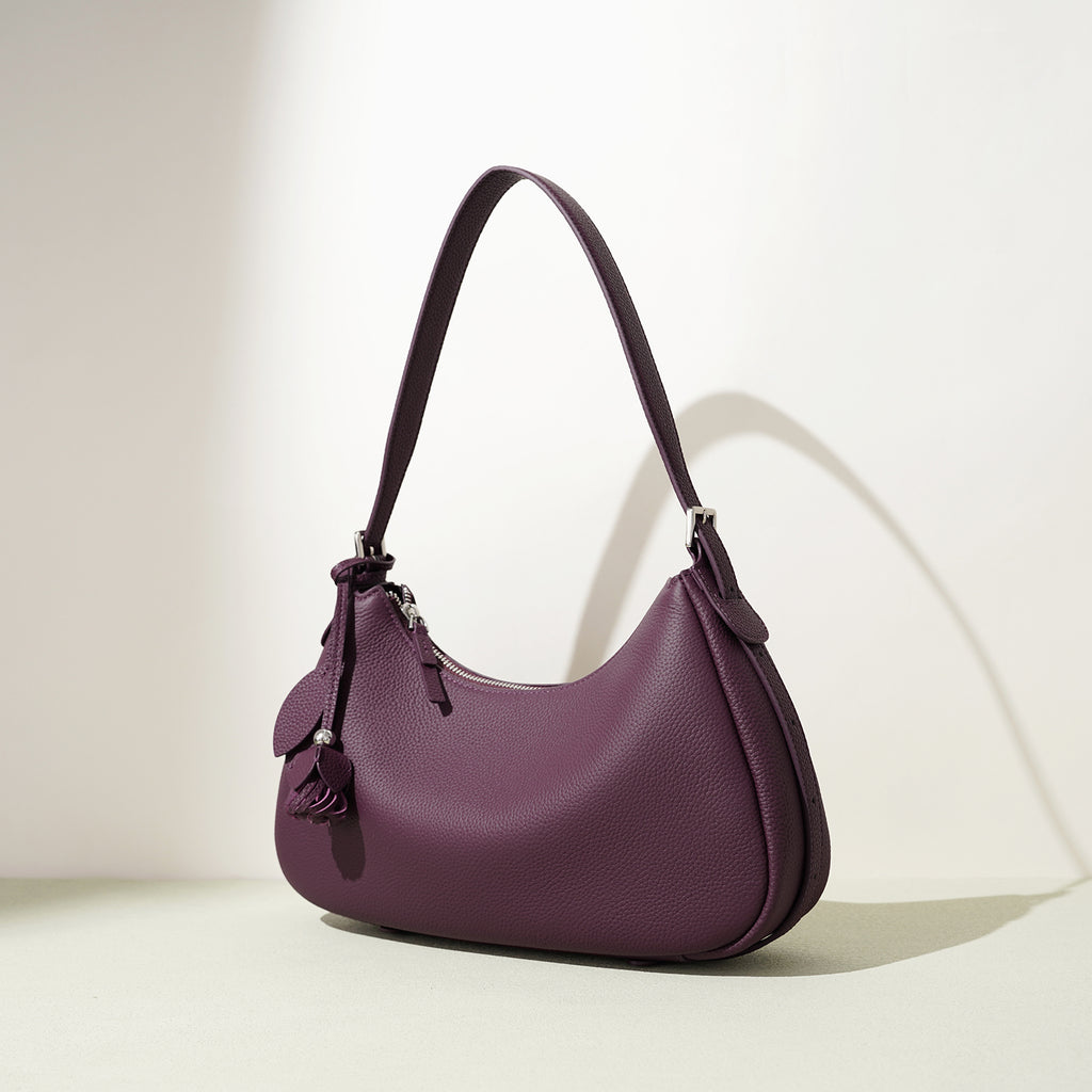 Retro Leather Microfiber Saddle Bag