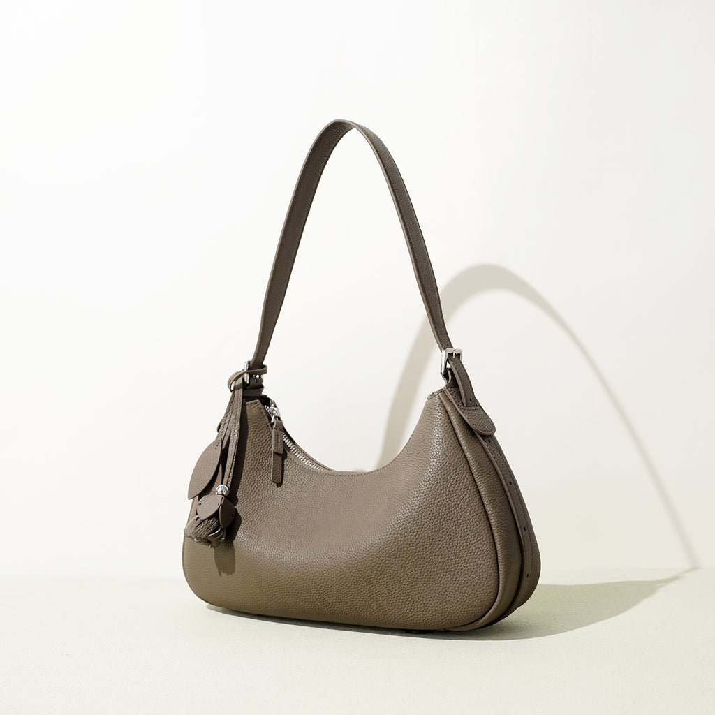 Retro Leather Microfiber Saddle Bag
