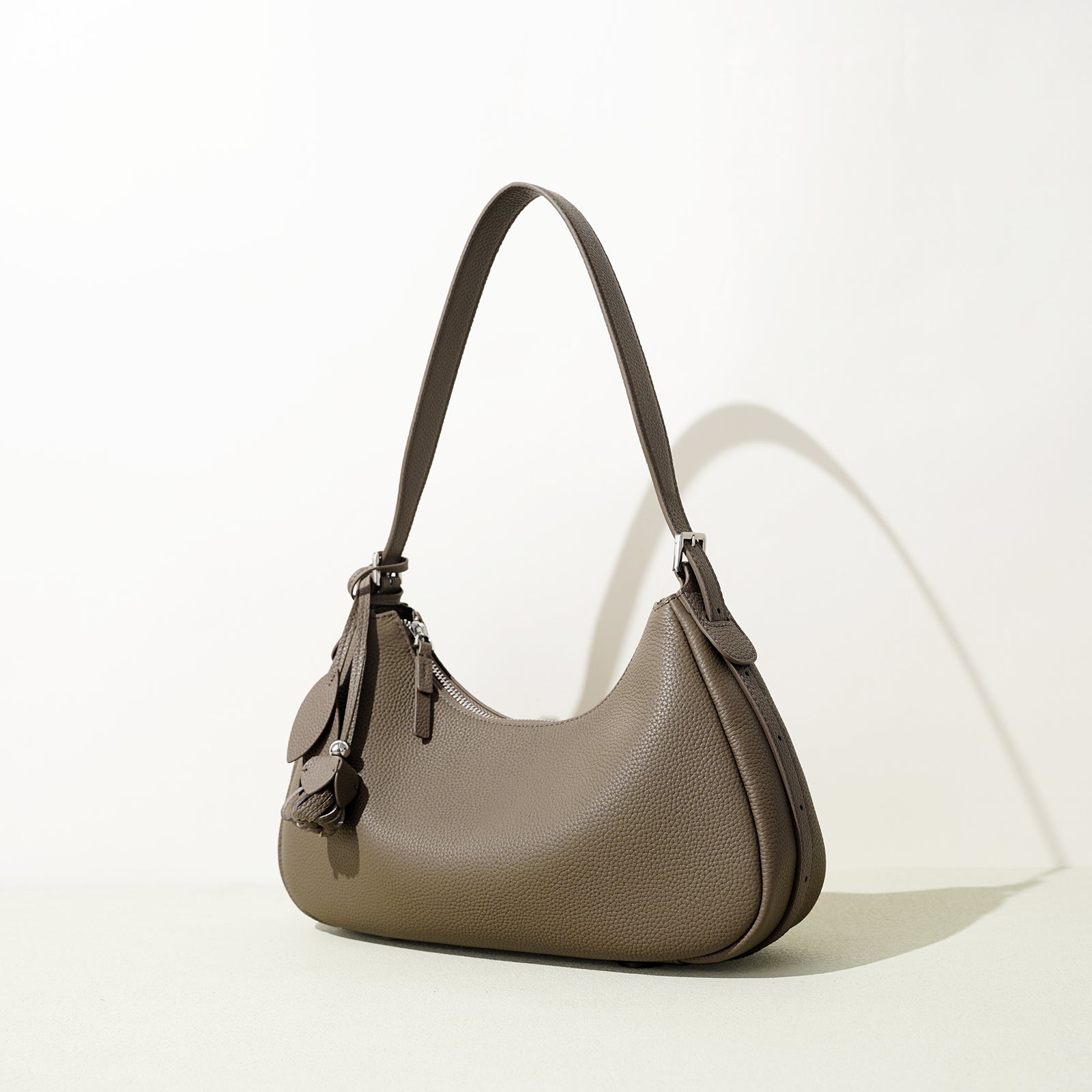 Retro Leather Microfiber Saddle Bag