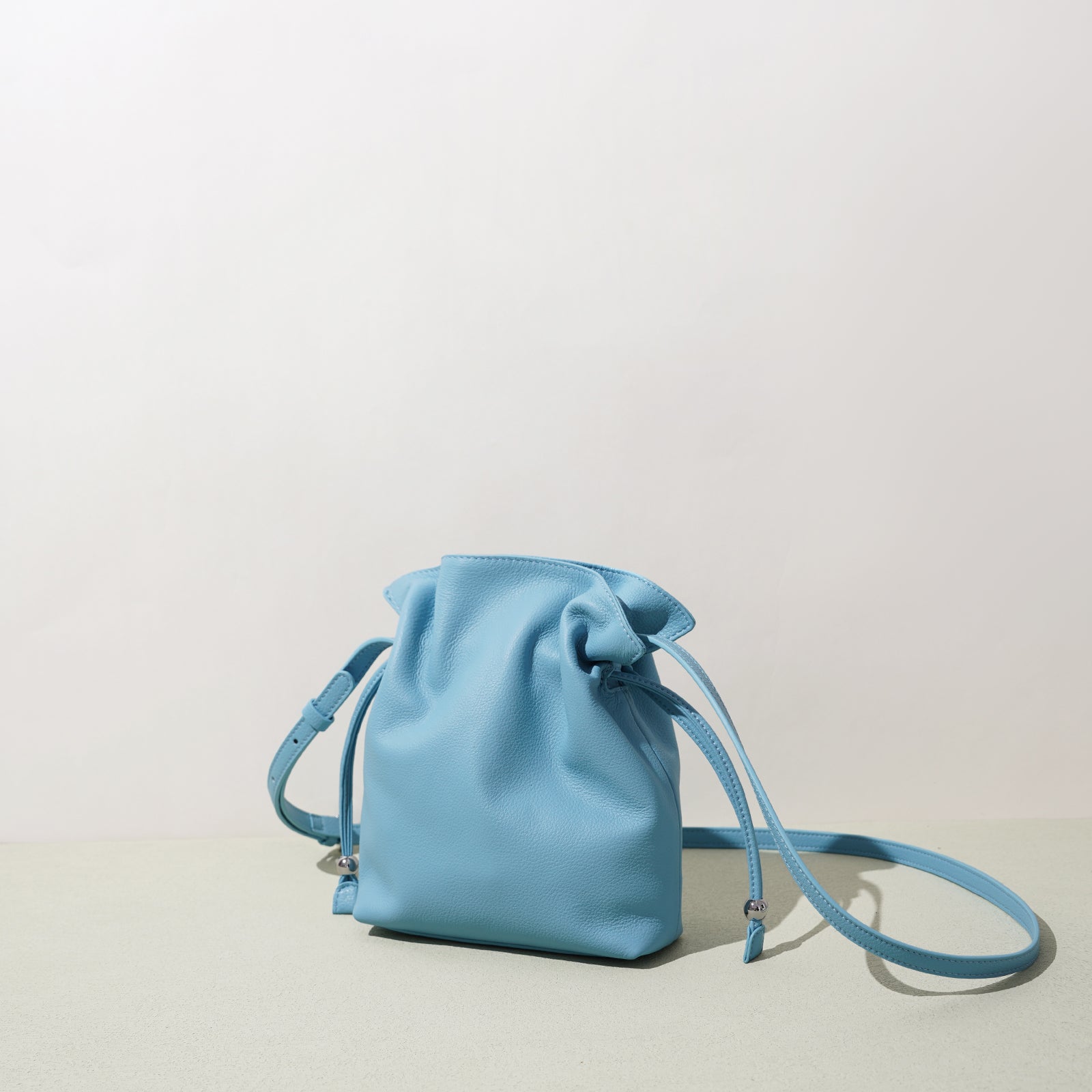 Lightweight Leather Crossbody Bag
