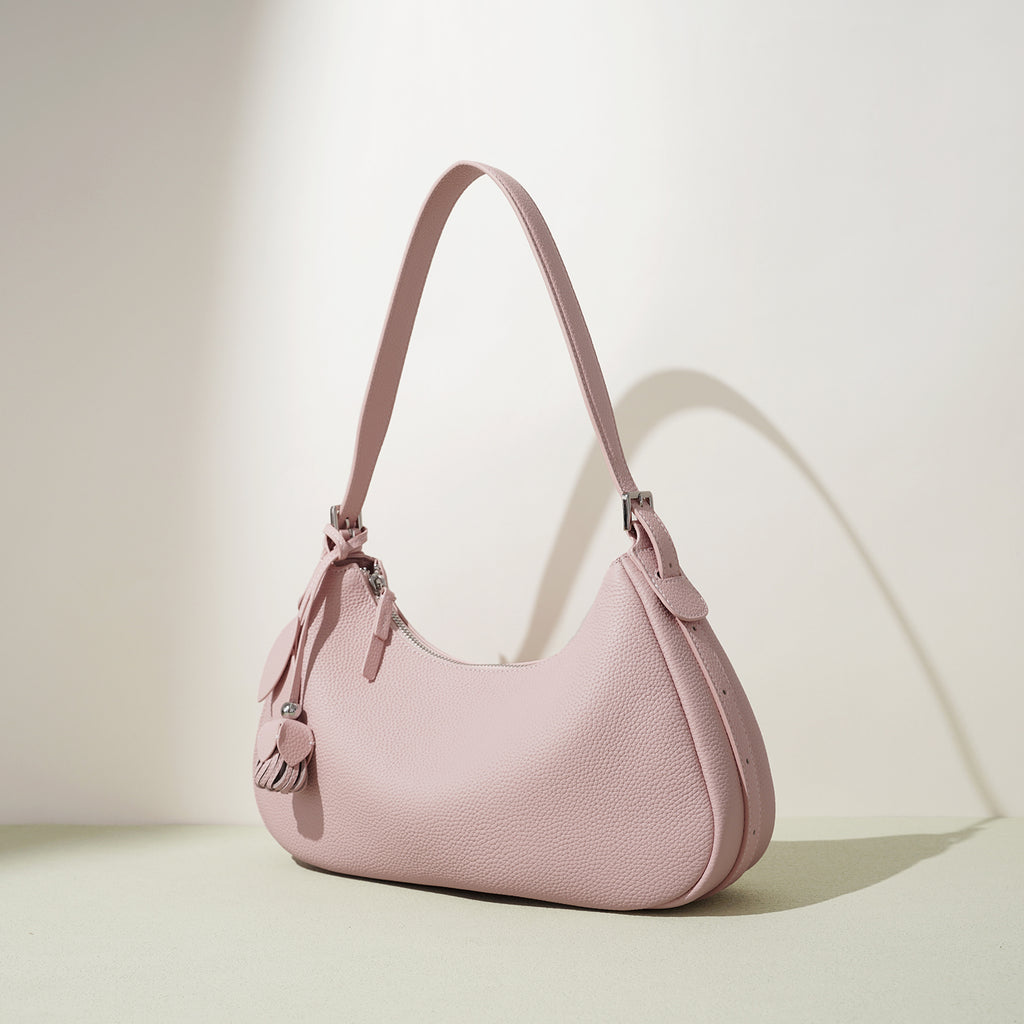 Retro Leather Microfiber Saddle Bag