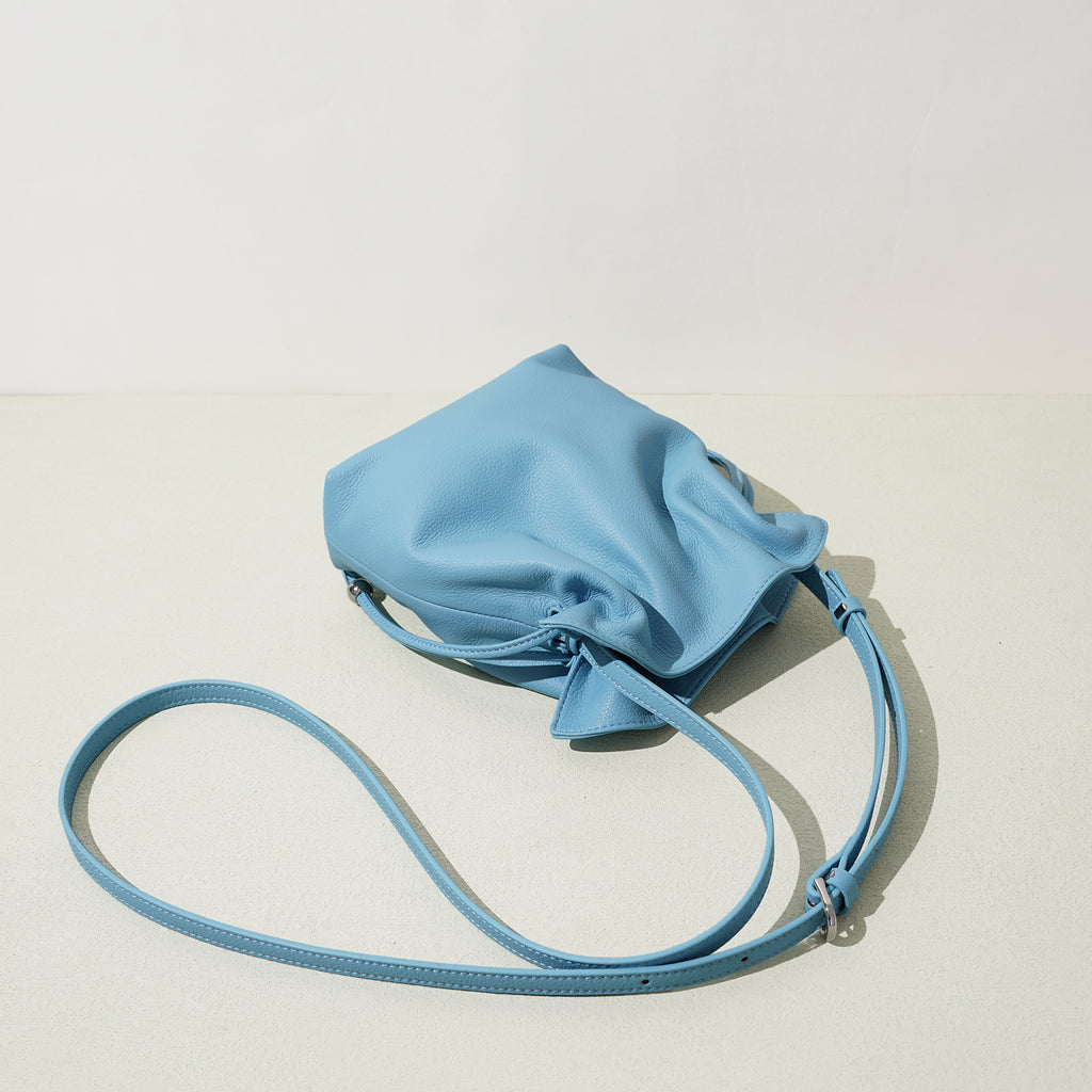Lightweight Leather Crossbody Bag