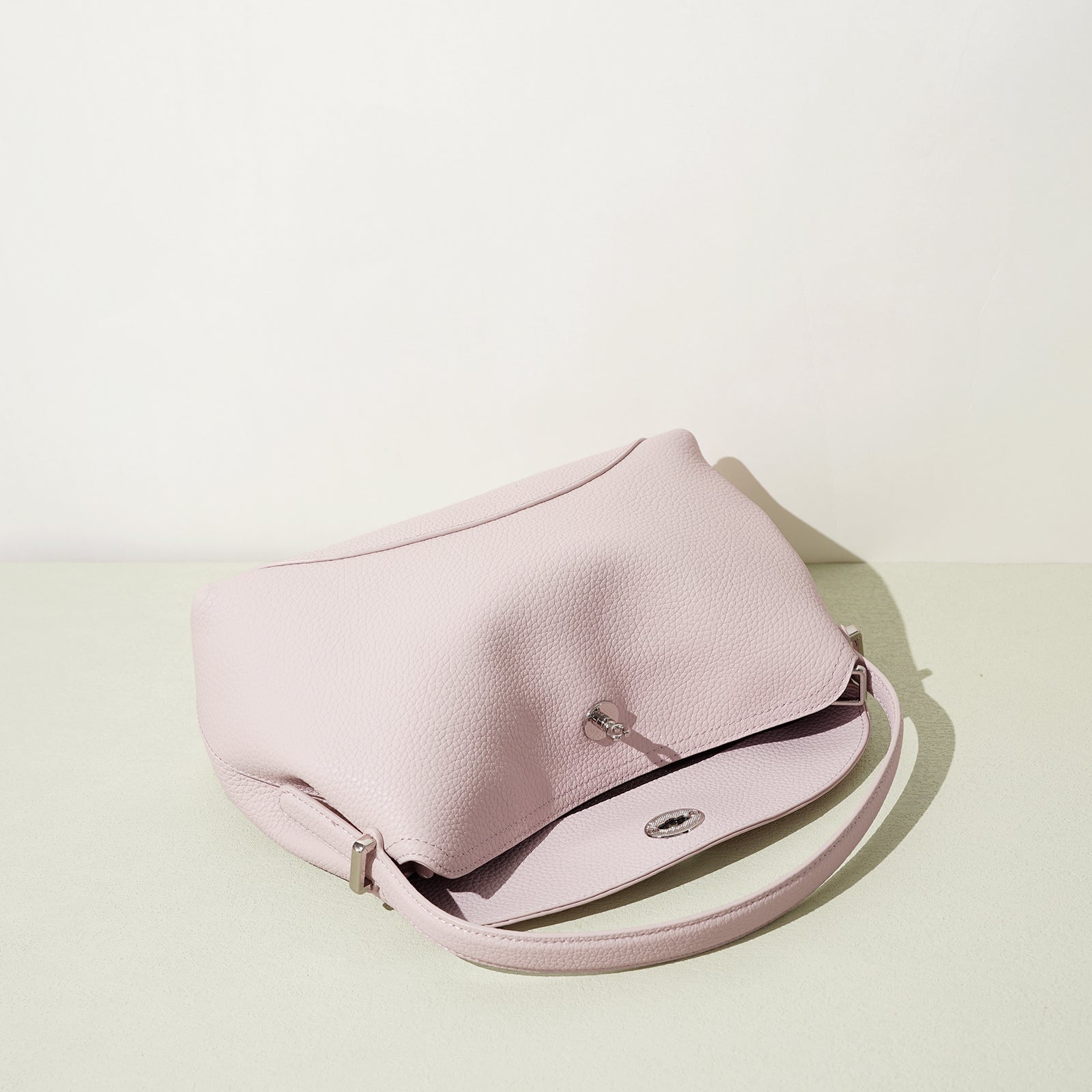 Top Grain Cowhide Structured Satchel