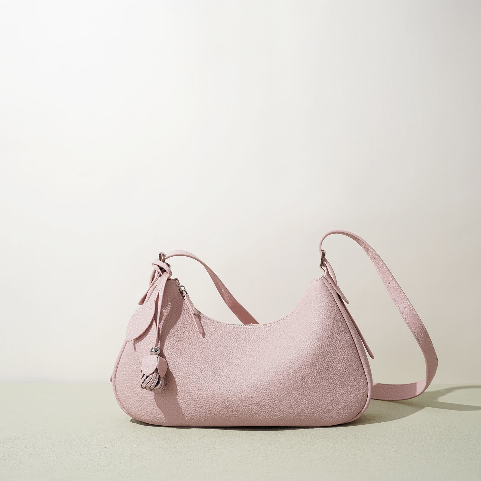 Retro Leather Microfiber Saddle Bag