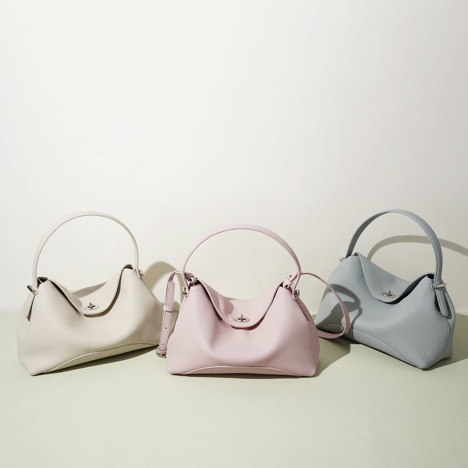 Top Grain Cowhide Structured Satchel