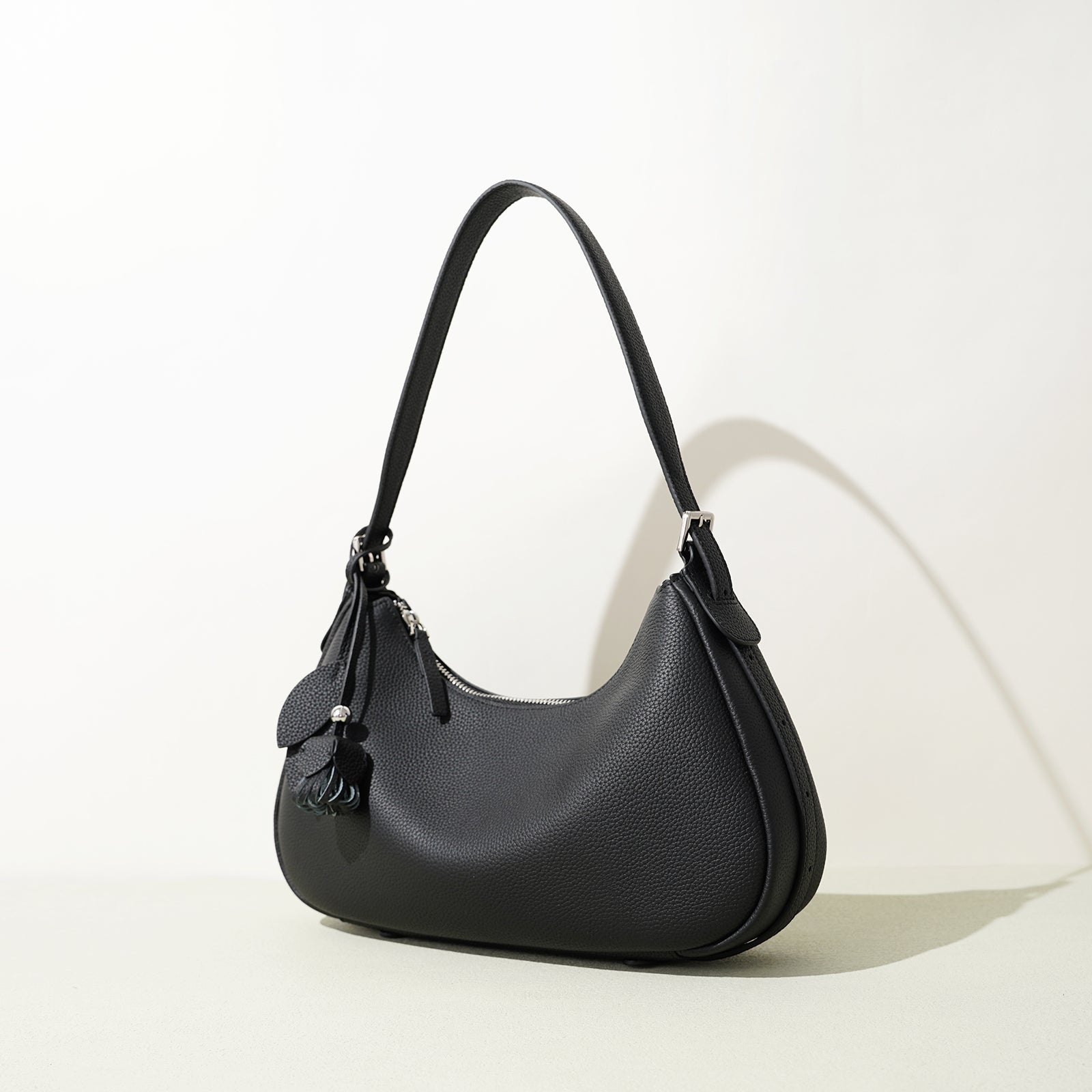 Retro Leather Microfiber Saddle Bag