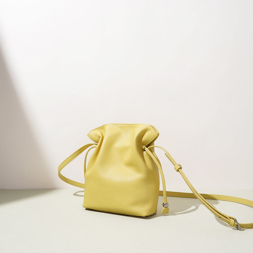Lightweight Leather Crossbody Bag