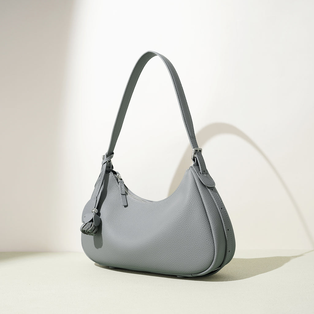 Retro Leather Microfiber Saddle Bag