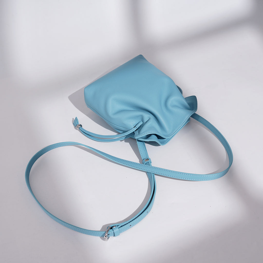 Lightweight Leather Crossbody Bag