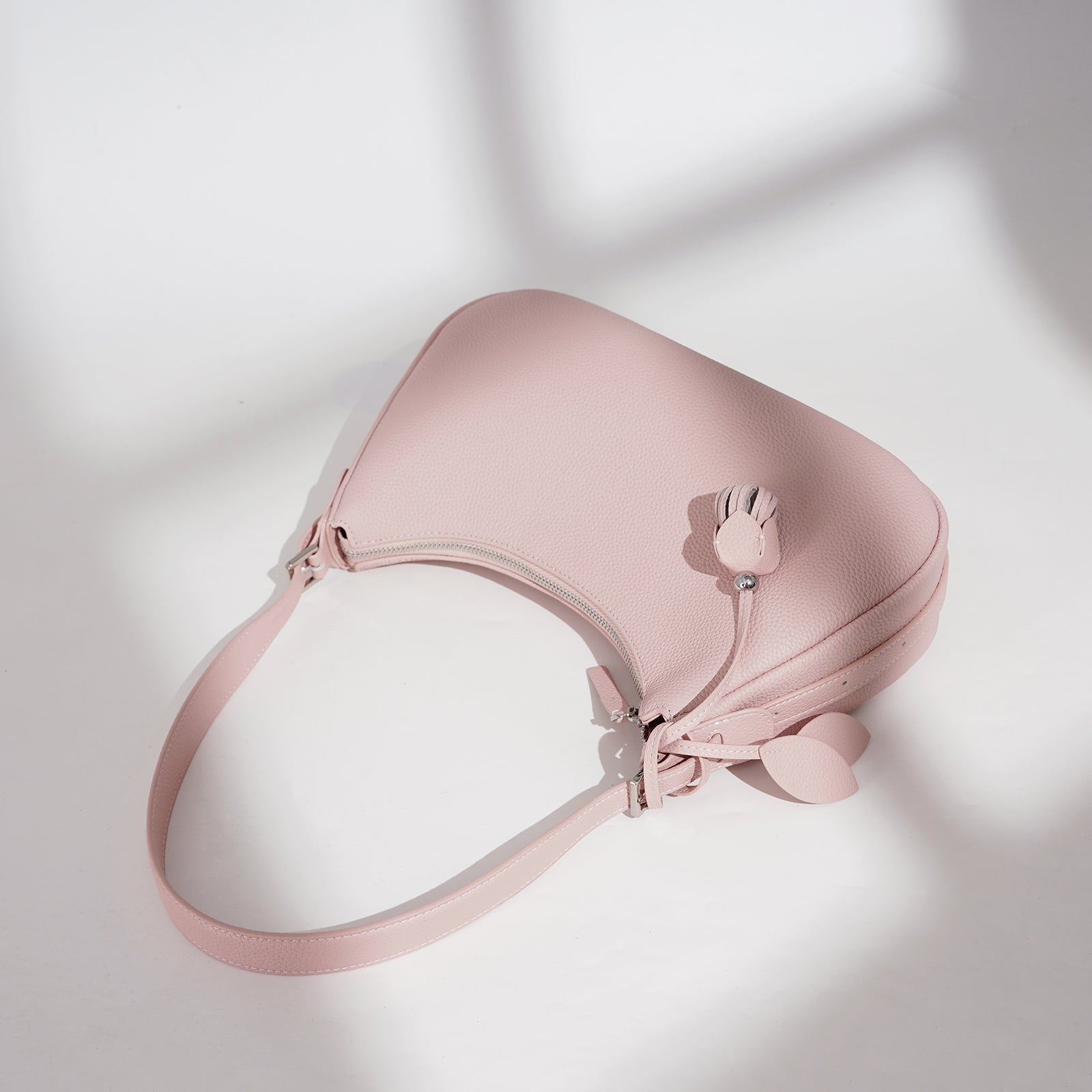 Retro Leather Microfiber Saddle Bag