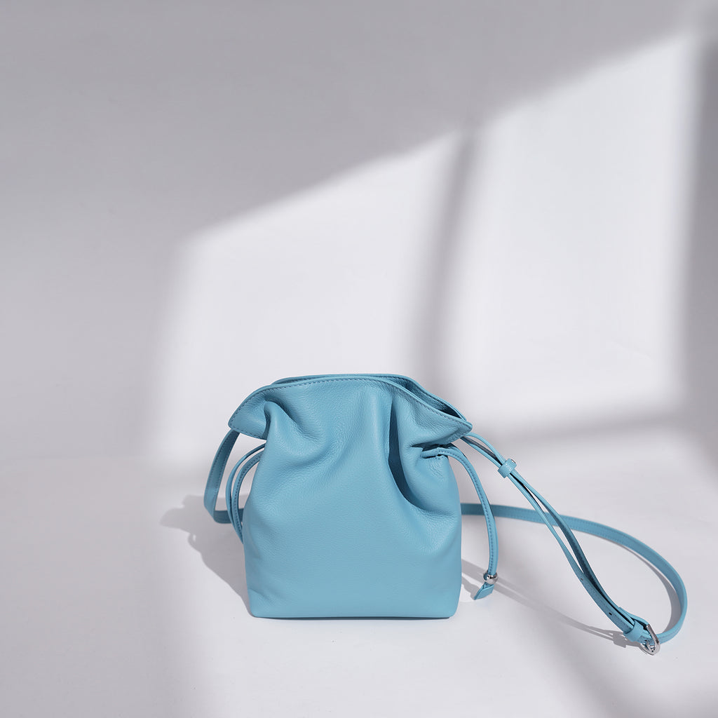 Lightweight Leather Crossbody Bag