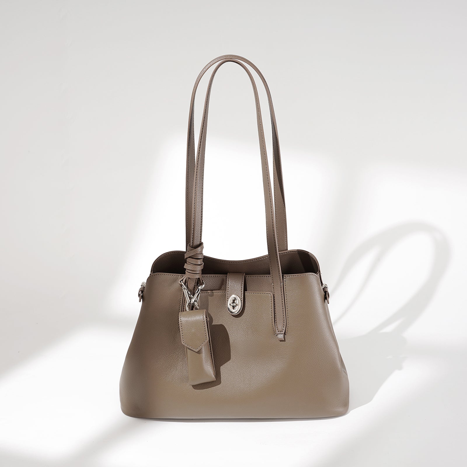 Top Grain Cowhide Origami Bucket Bag