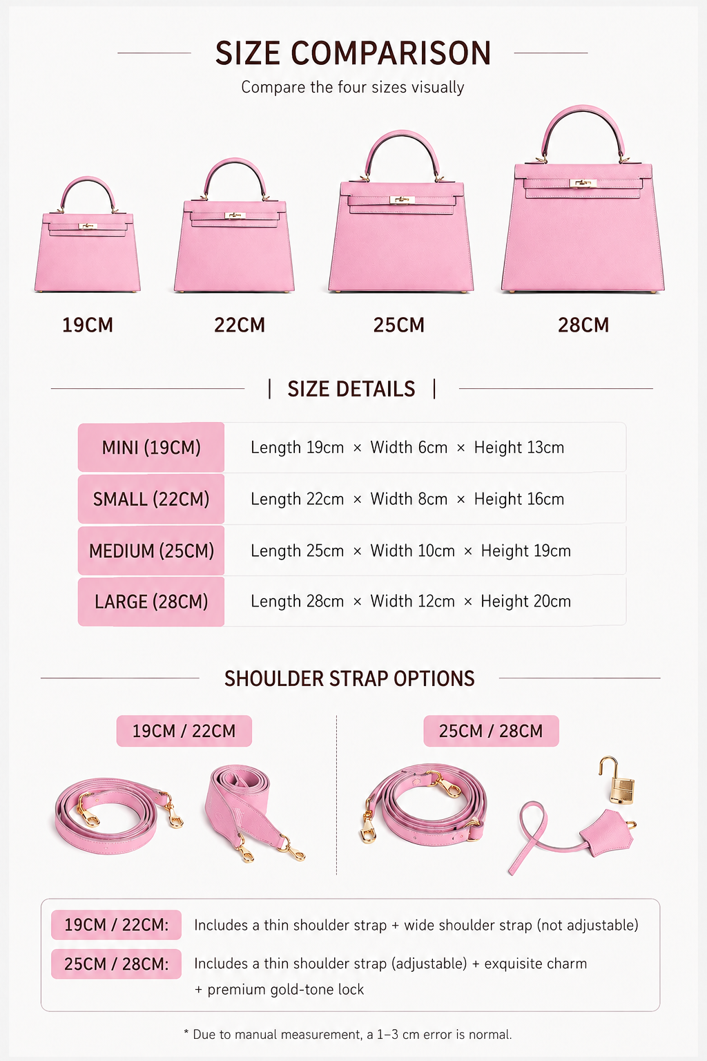 Petal Pink Structured Top Handle Bag outfit scenario