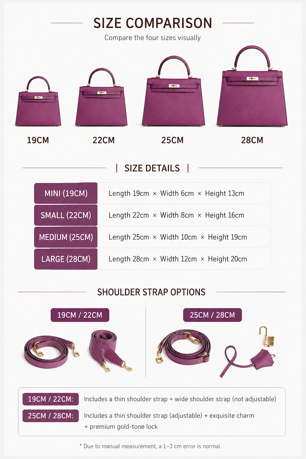 Magenta Lock Top Handle Satchel Bag outfit scenario