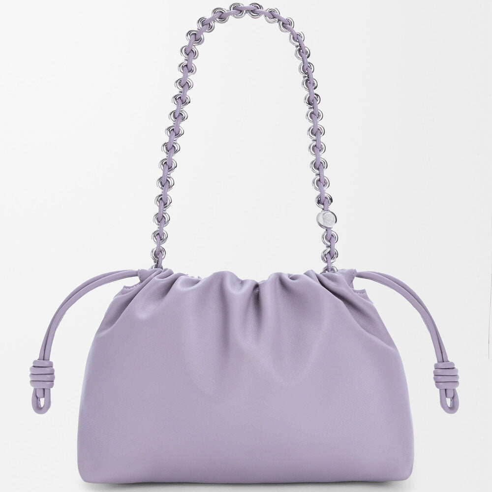 Medium Flamenco Ruched Nappa Purse