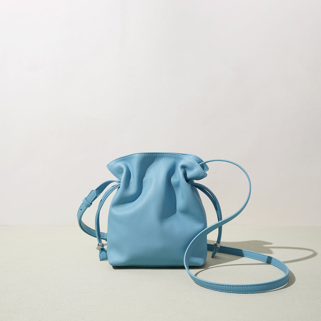 Lightweight Leather Crossbody Bag