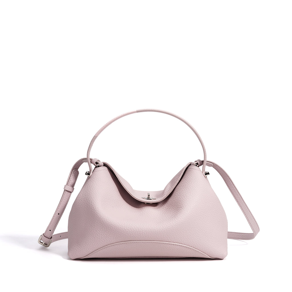 Top Grain Cowhide Structured Satchel
