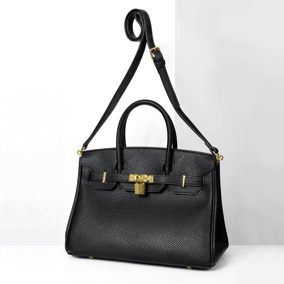 Bella-Classic Leather BLACK Purse