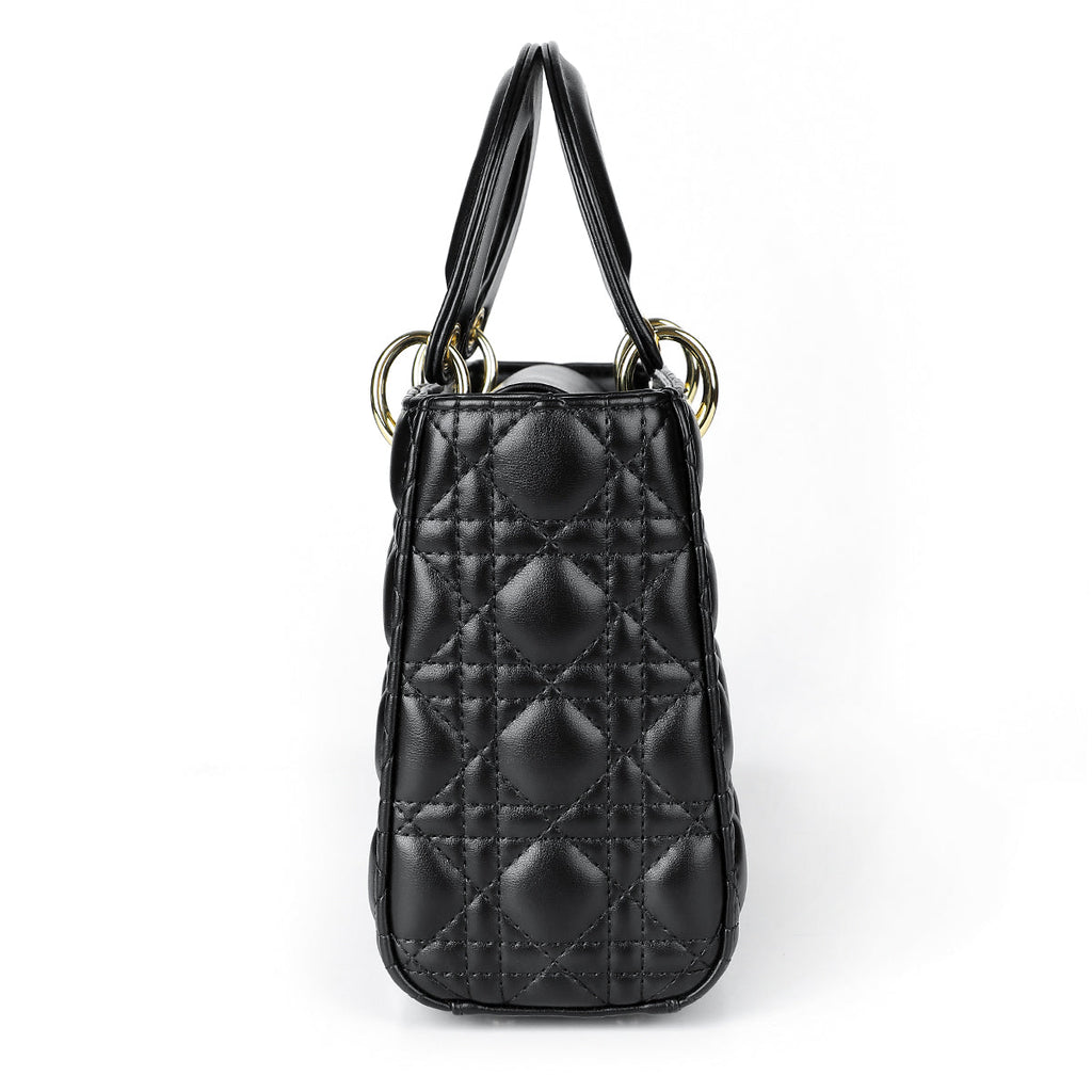 Tesoro-Lady Leather  BLACK Purse