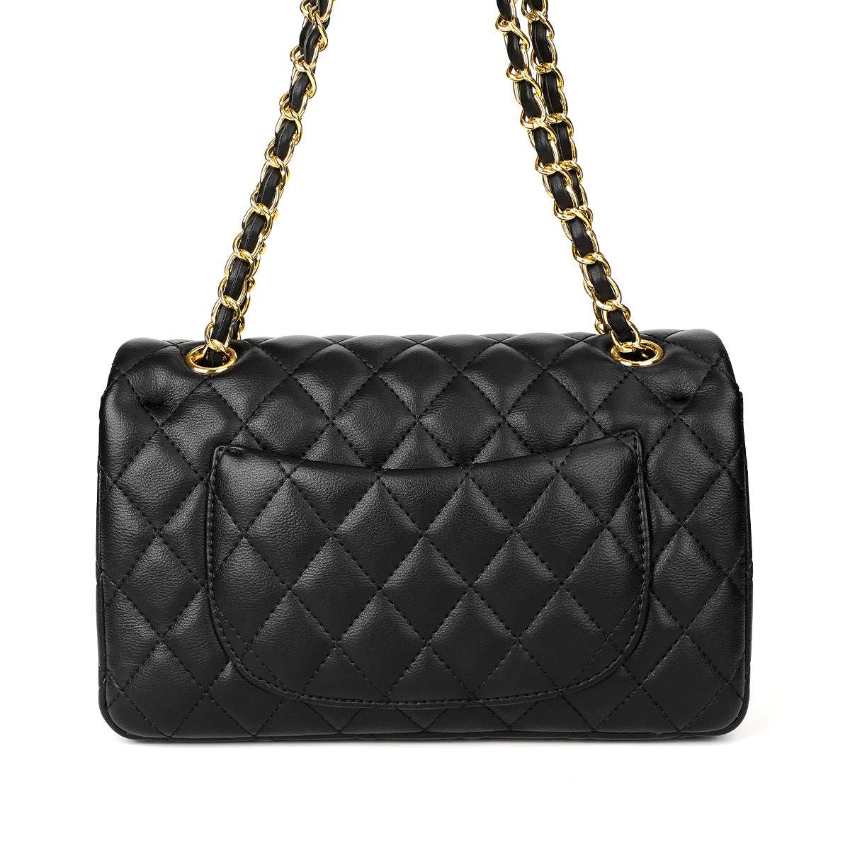 Stile-Elegant Leather BLACK Purse