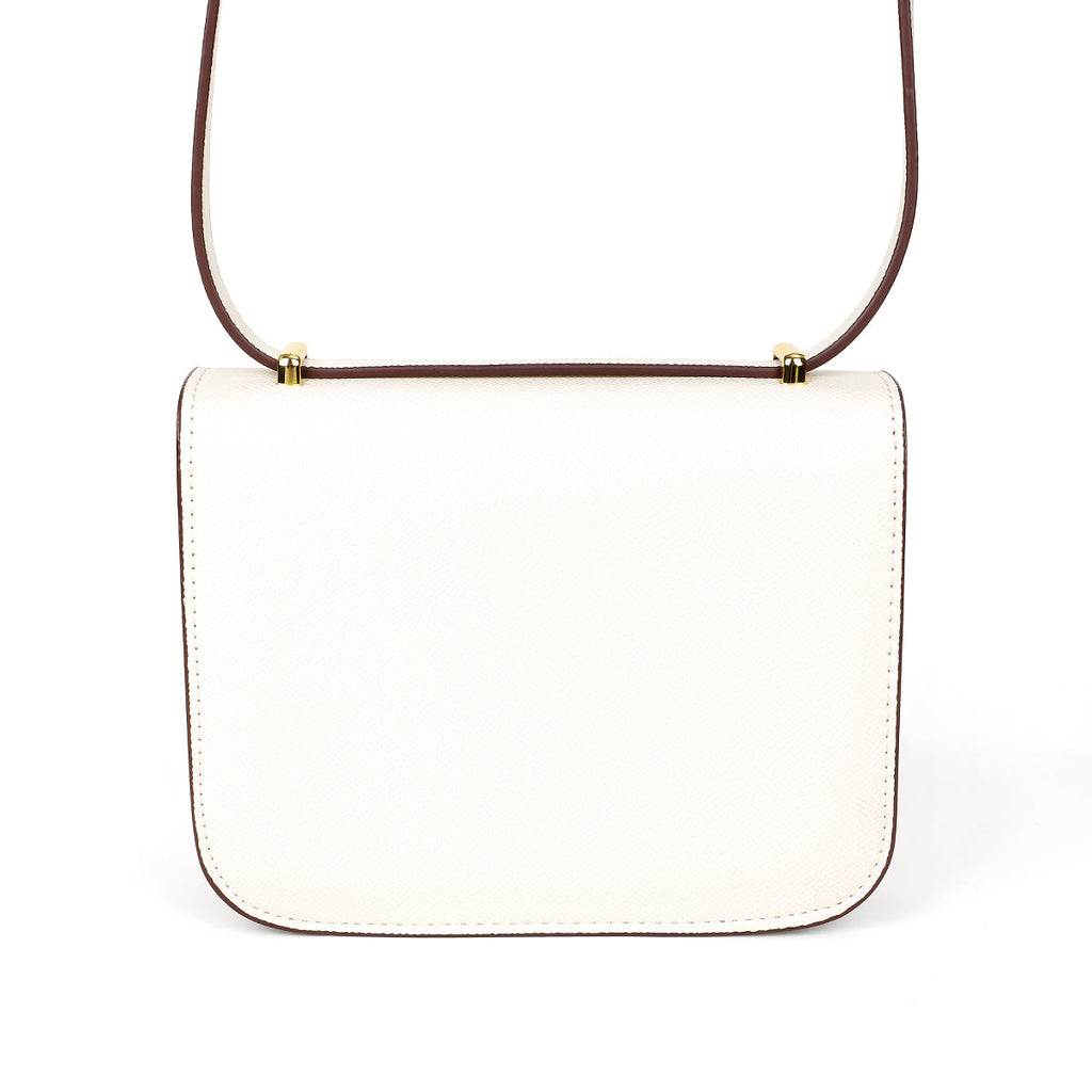 Perla-Mini Cowhide BEIGE Purse