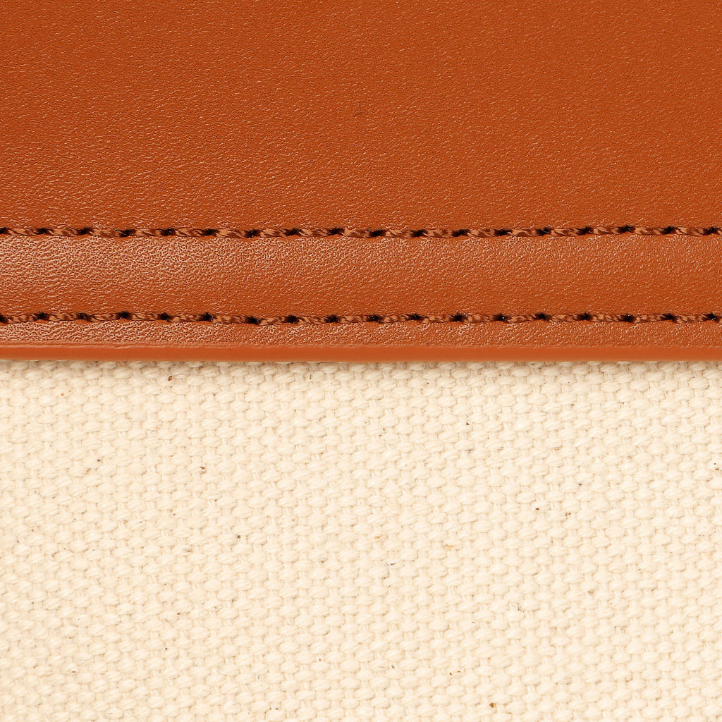 Sinfonia-Women Linen BEIGE Shoulder Bag