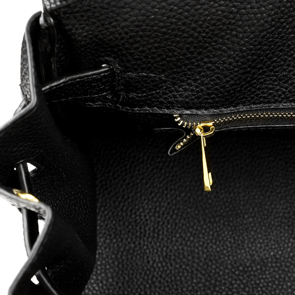 Bella-Classic Leather BLACK Purse