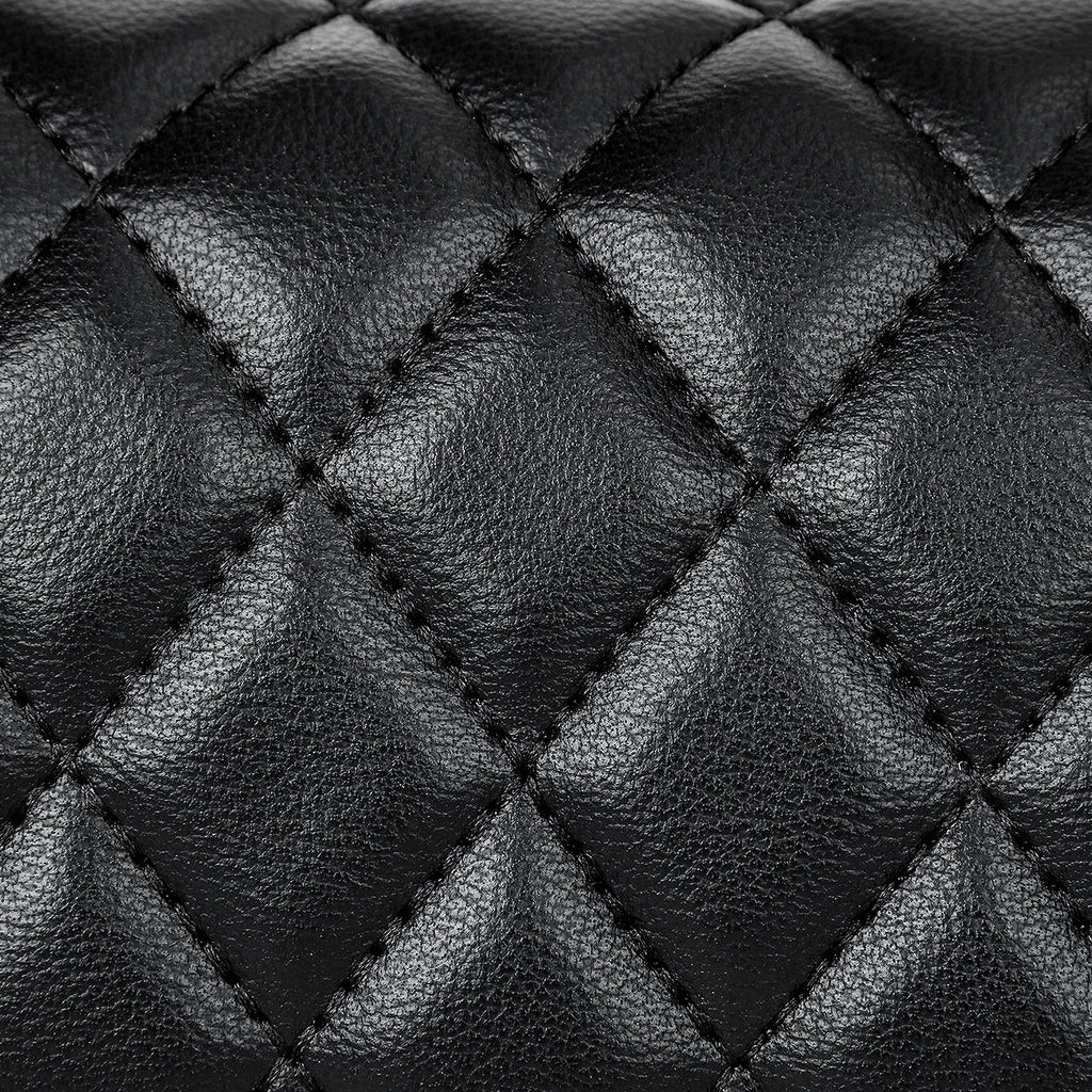 Stile-Elegant Leather BLACK Purse