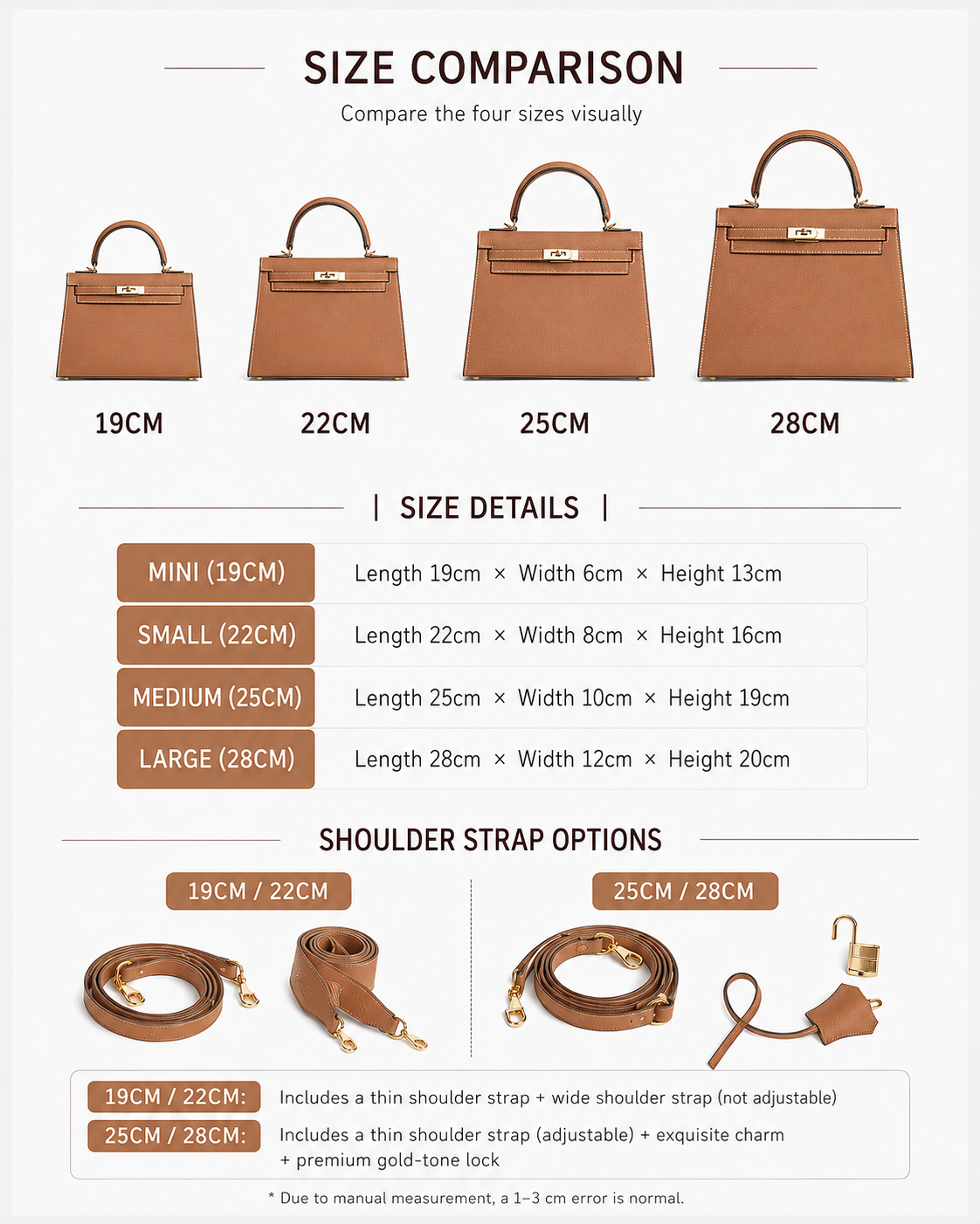 Cognac Lock Top Handle Bag outfit scenario