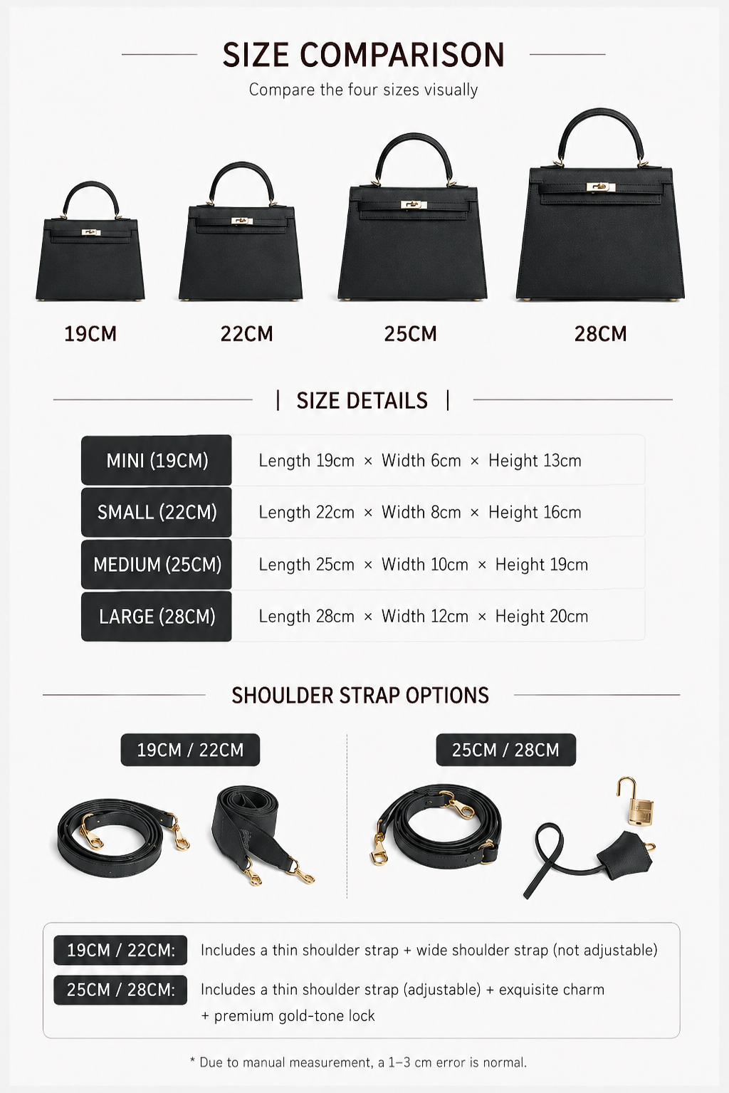Noir Lock Structured Top Handle Bag outfit scenario