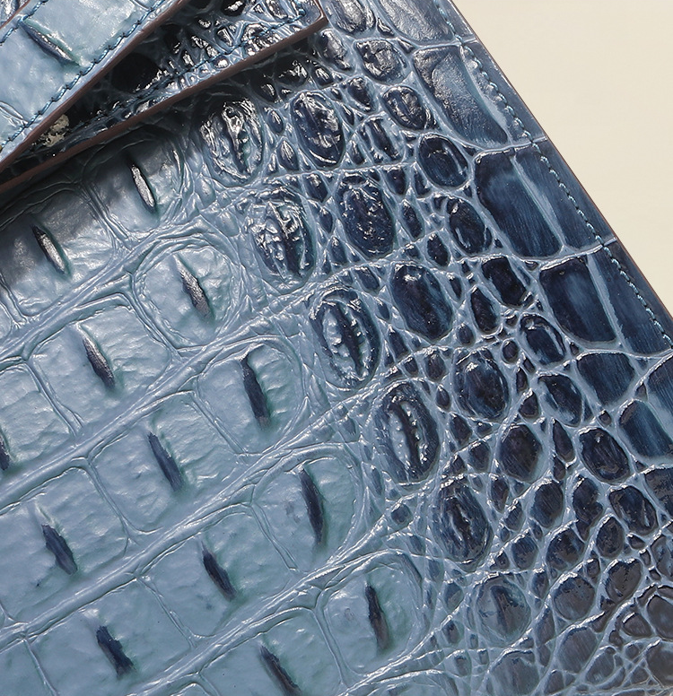 Top Grain Cowhide Pebbled Kelly Bag