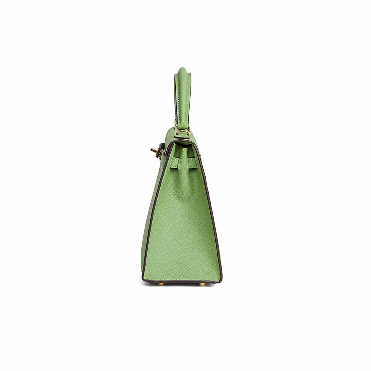 Sage Lock Top Handle Bag