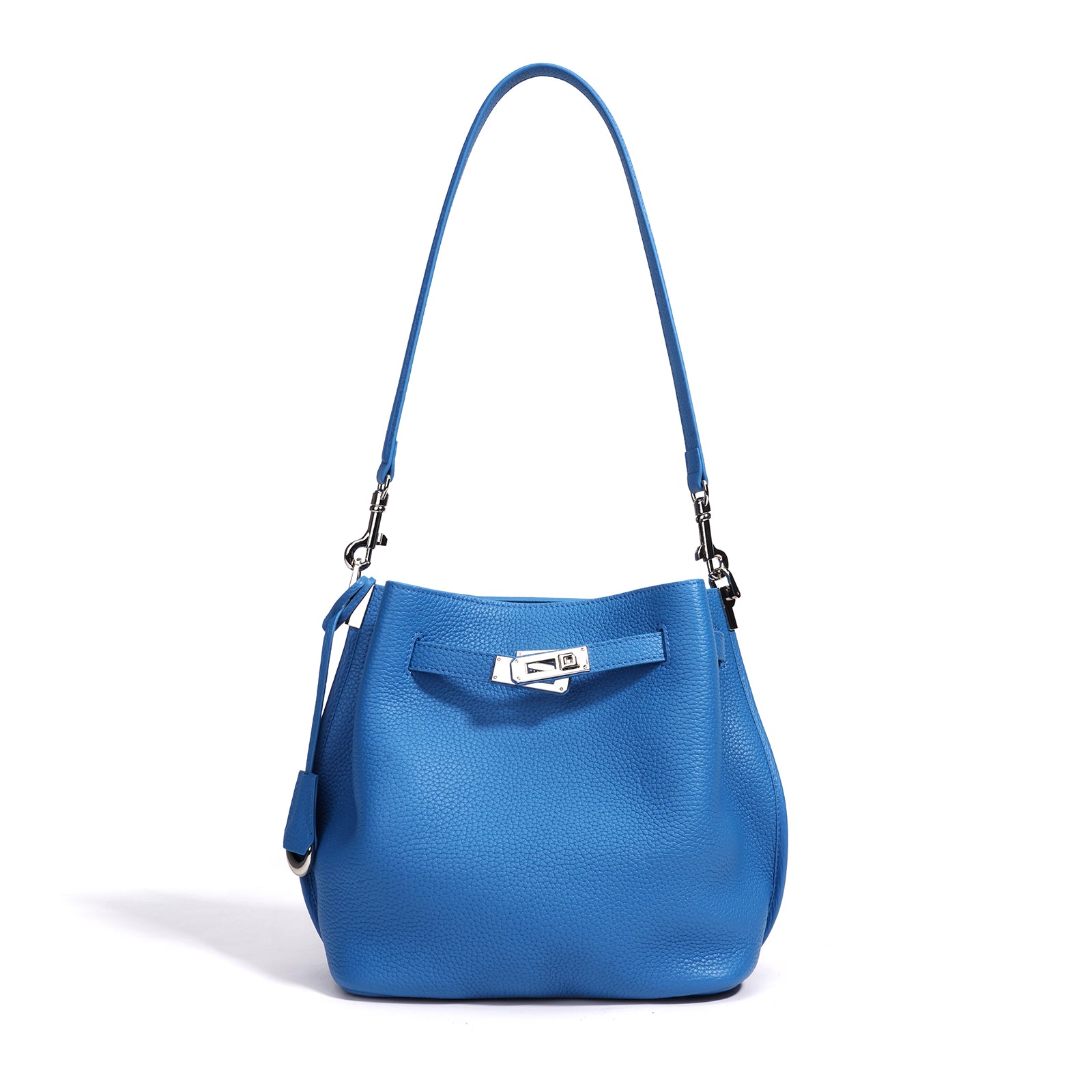 Top Grain Cowhide Curved Satchel Bag