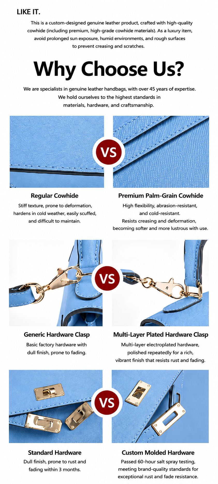 Sky Blue Lock Top Handle Bag outfit scenario