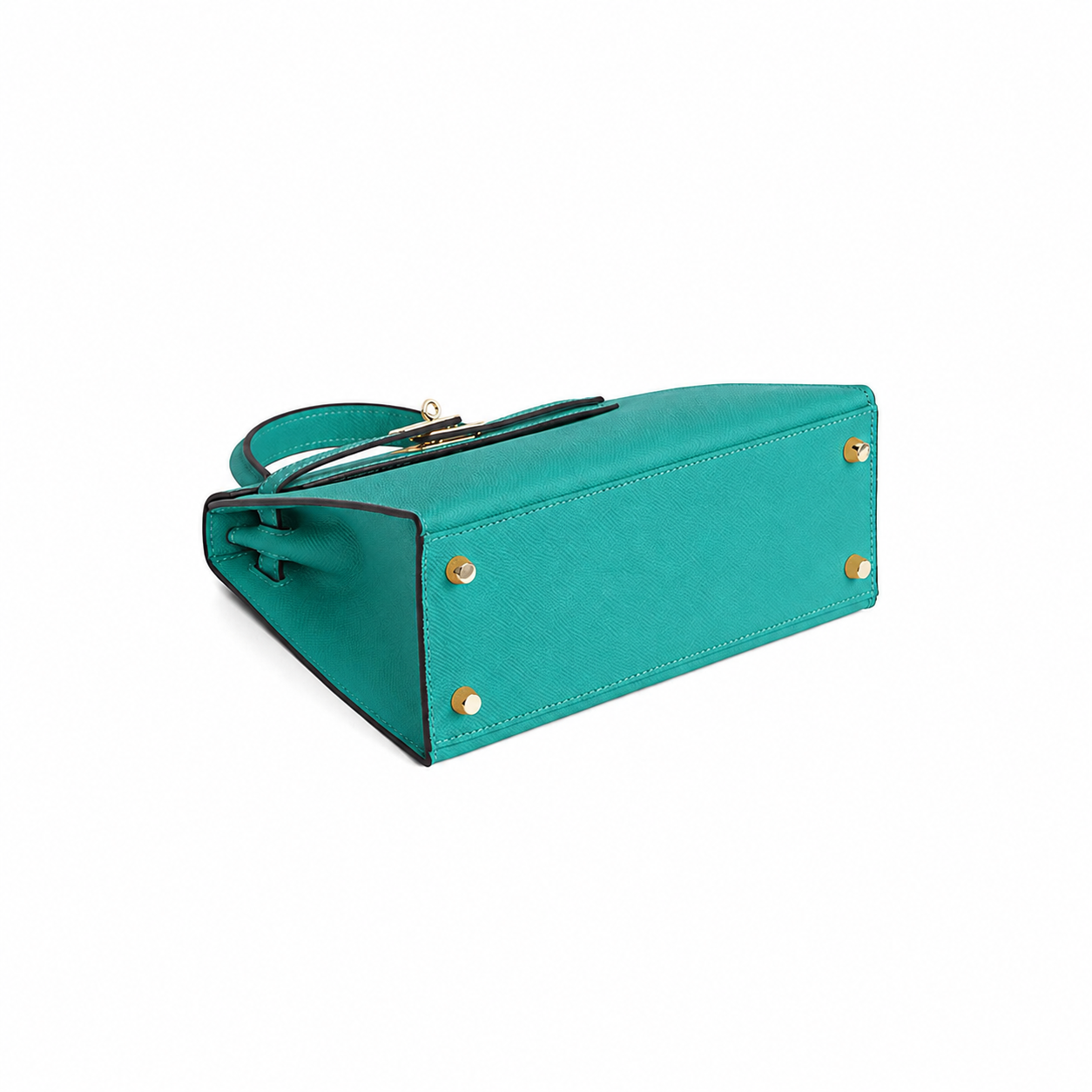 Aqua Heritage Top Handle Bag