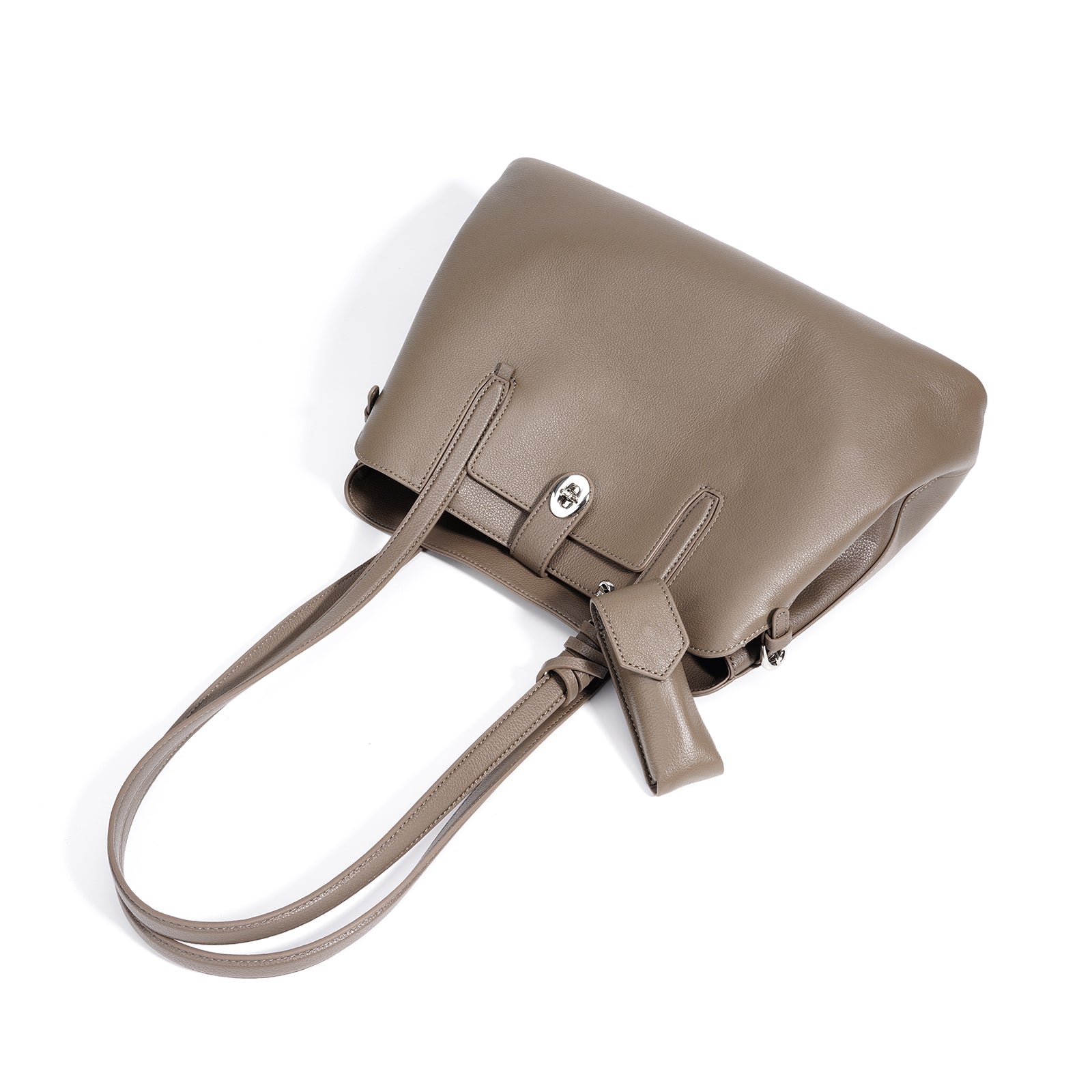 Top Grain Cowhide Origami Bucket Bag