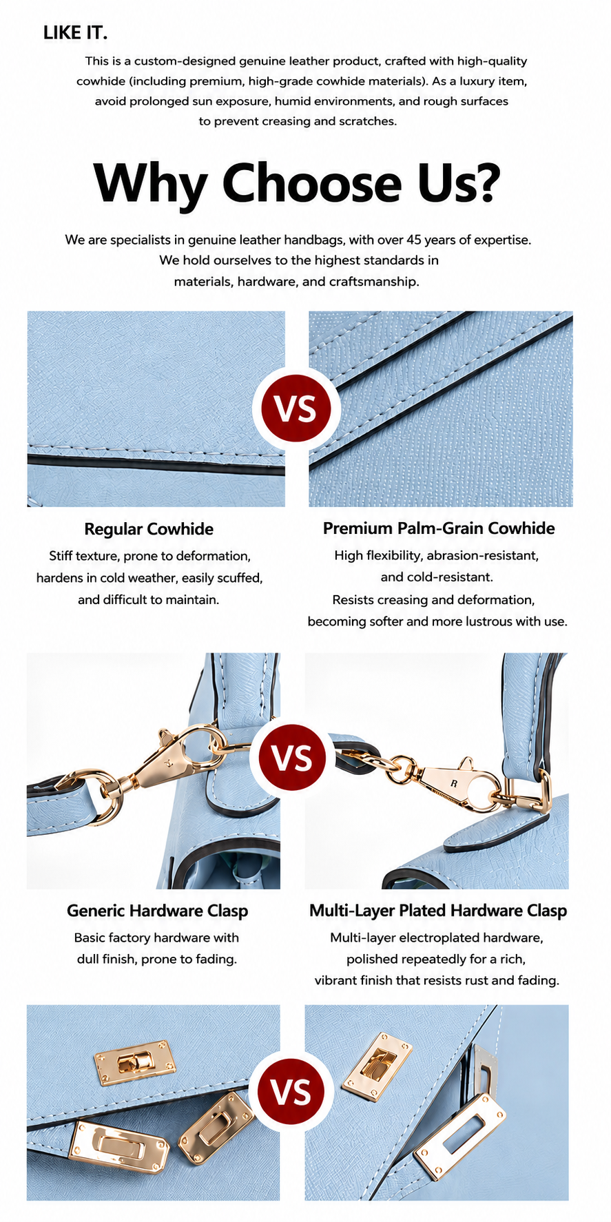 Sky Blue Structured Handle Bag outfit scenario