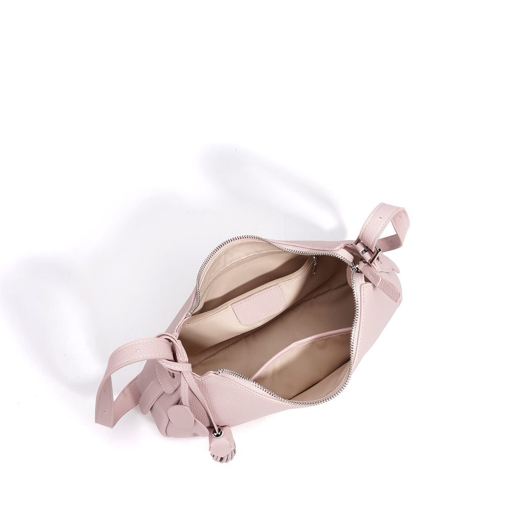 Retro Leather Microfiber Saddle Bag