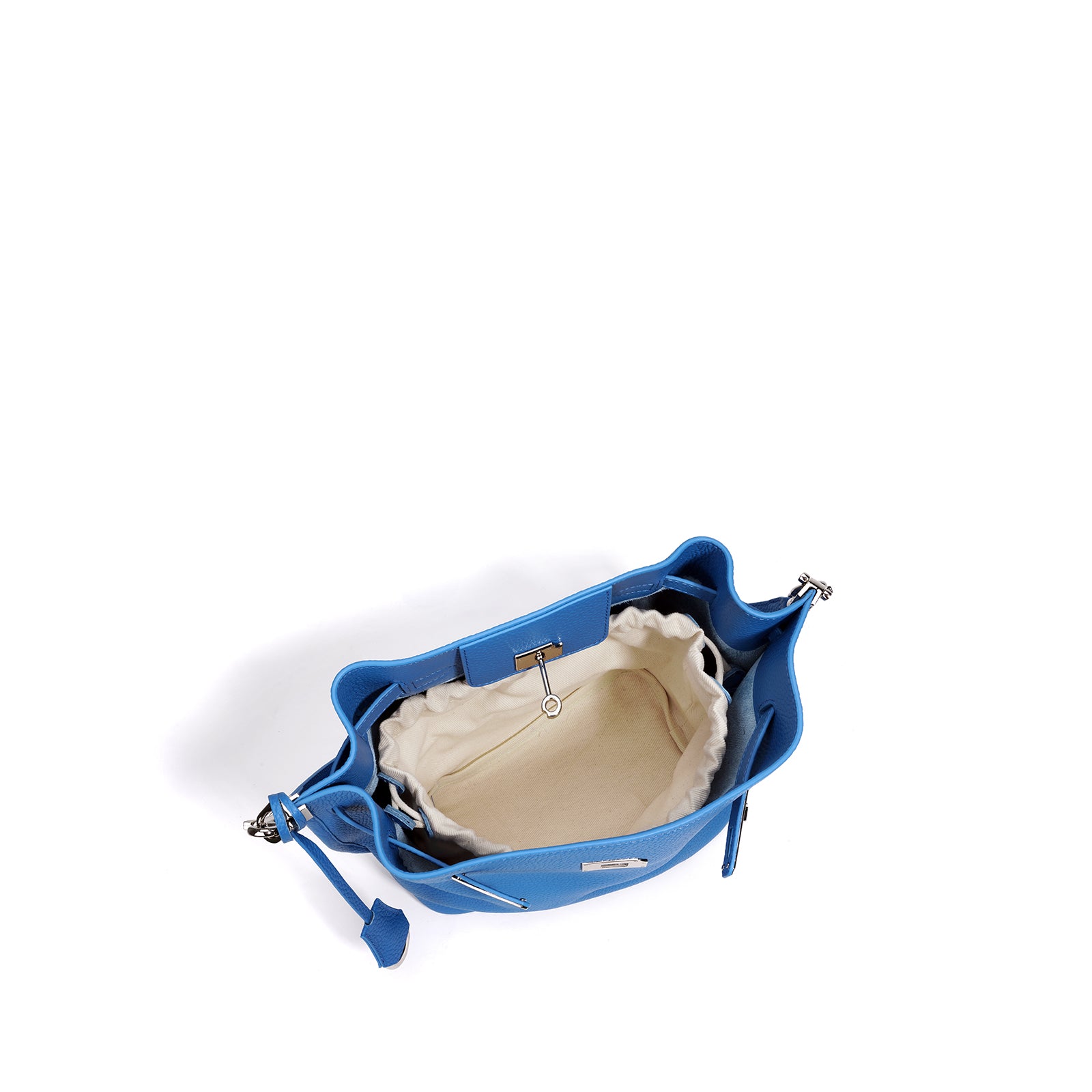 Top Grain Cowhide Curved Satchel Bag