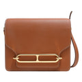 Top Grain Cowhide Tofu Crossbody Bag