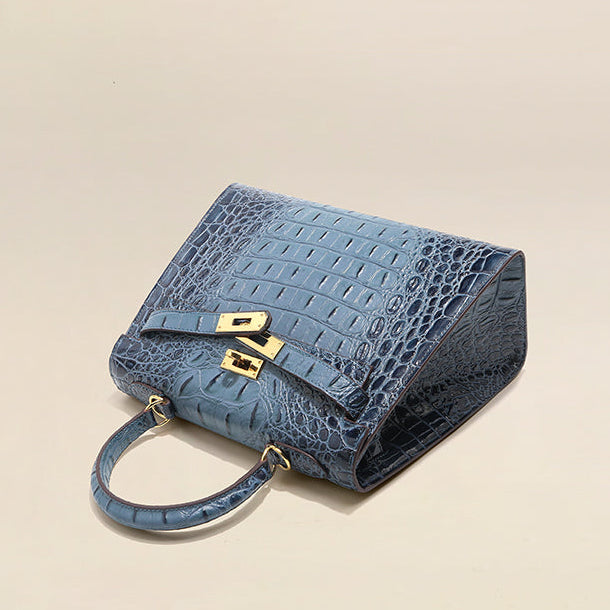 Top Grain Cowhide Pebbled Kelly Bag