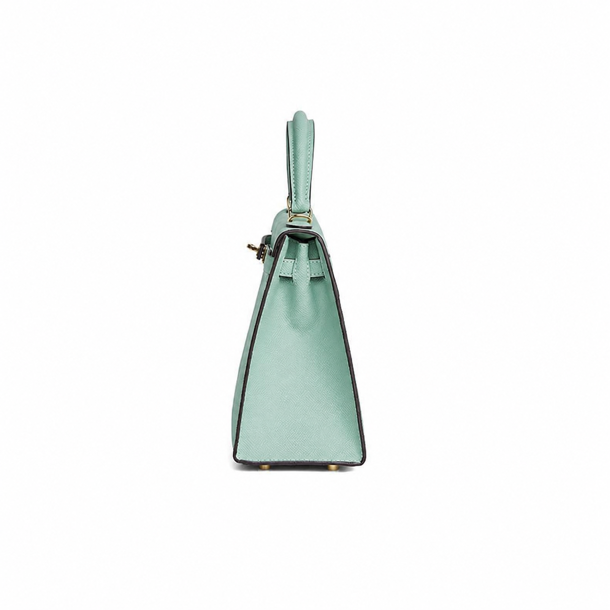 Sage Lock Top Handle Bag