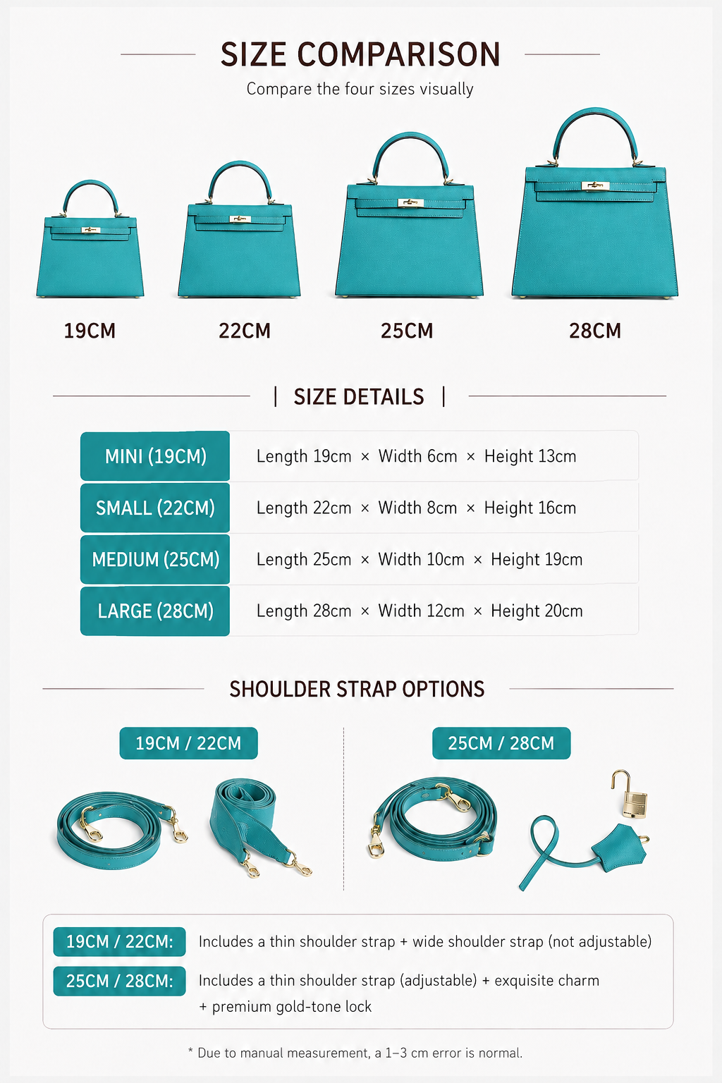 Teal Arc Lock Structured Handle Bag outfit scenario
