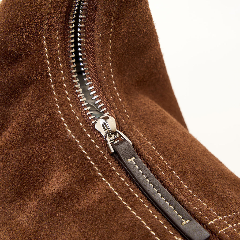 Woven Leather Lunch Box Handbag