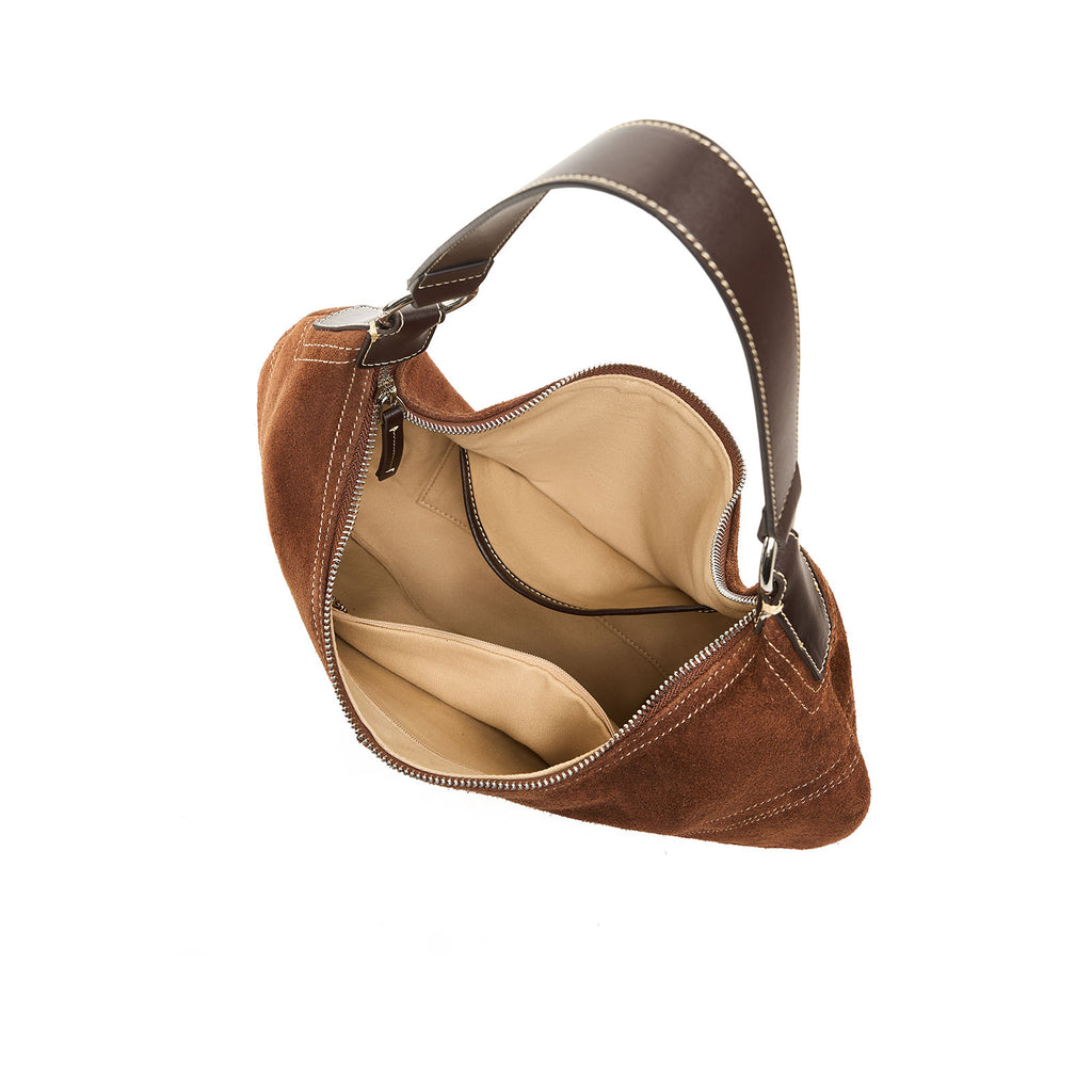 Woven Leather Lunch Box Handbag