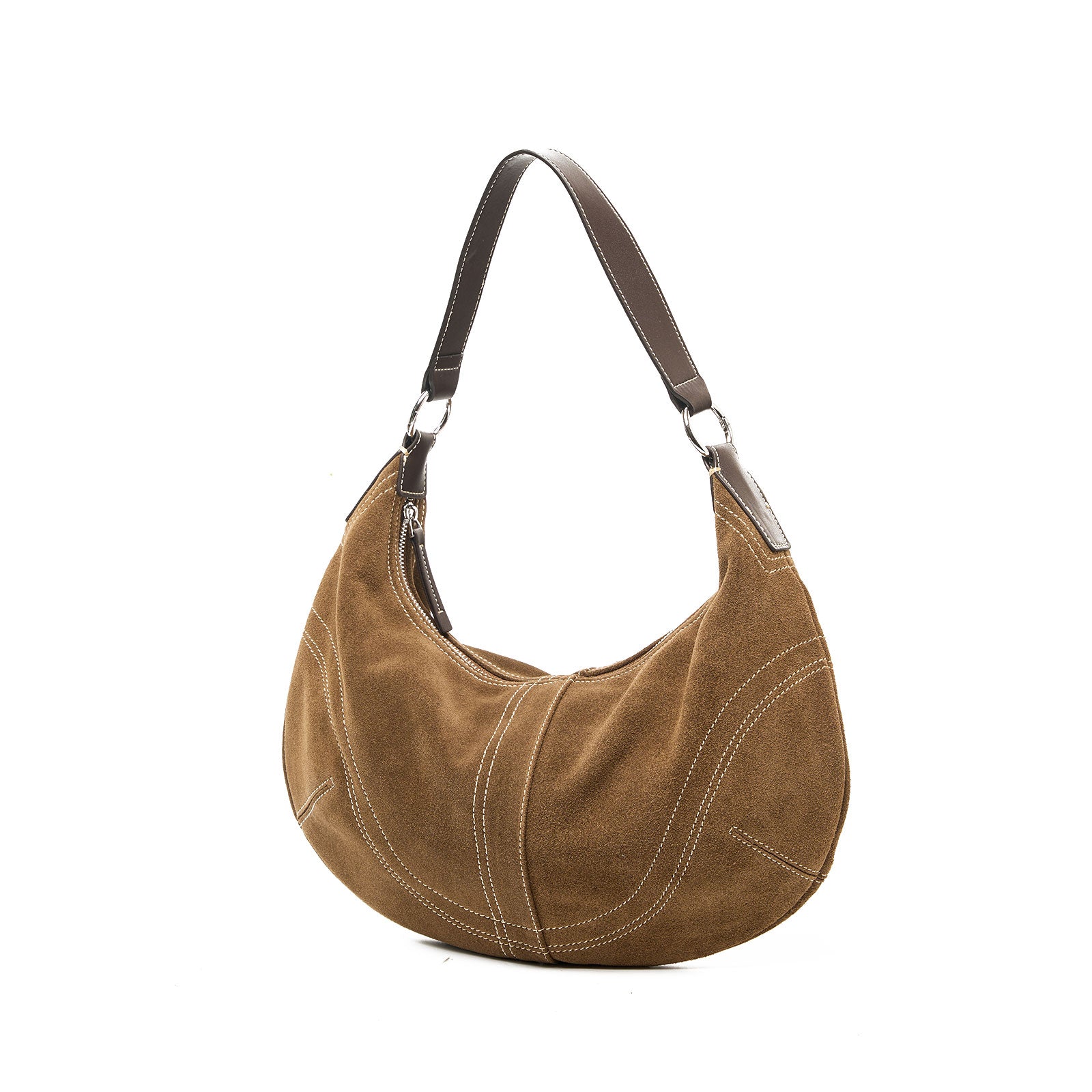 Woven Leather Lunch Box Handbag