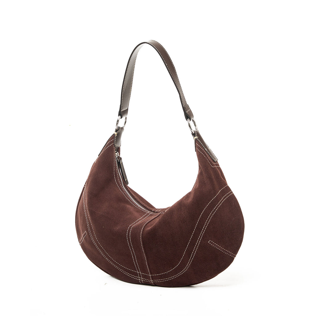 Woven Leather Lunch Box Handbag