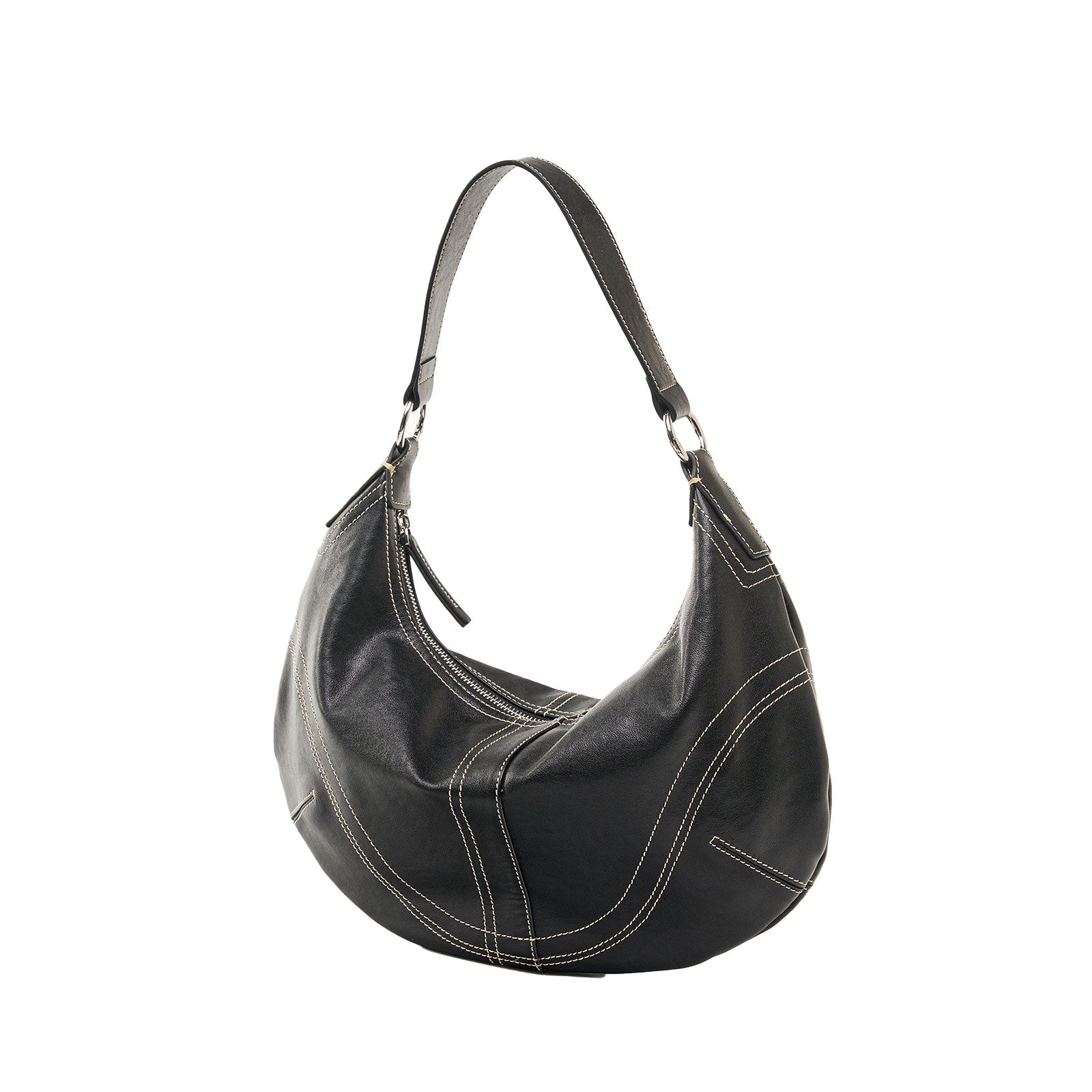 Woven Leather Lunch Box Handbag