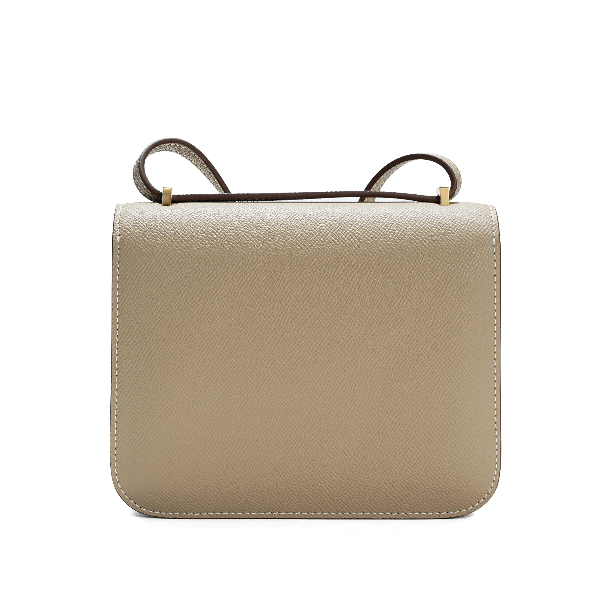 Luxury Palm Print Leather Square Bag