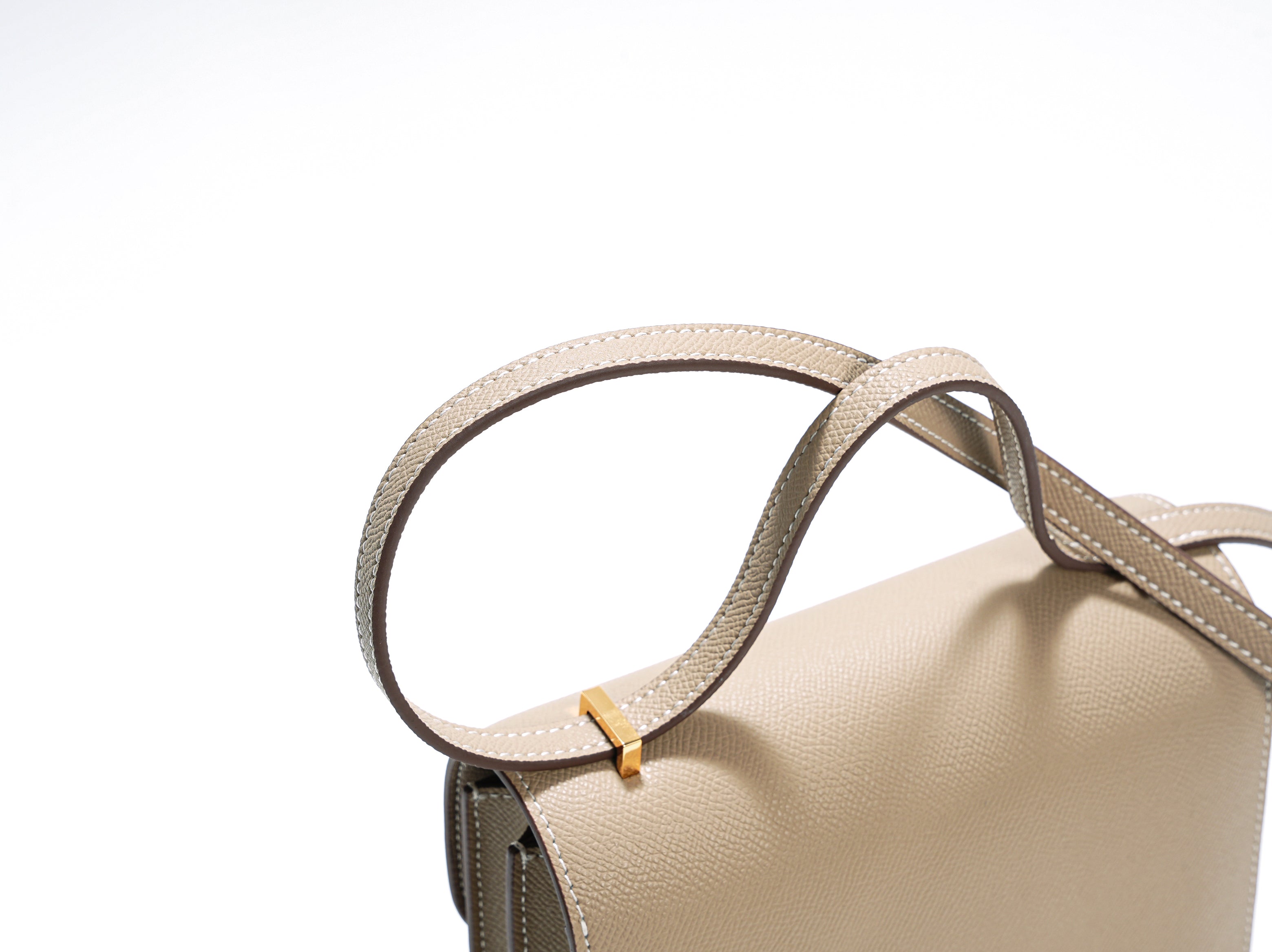 Luxury Palm Print Leather Square Bag